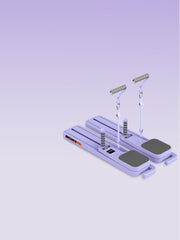 Split type healthy belly plate healthy belly wheel automatic rebound abdominal muscle wheel training tool